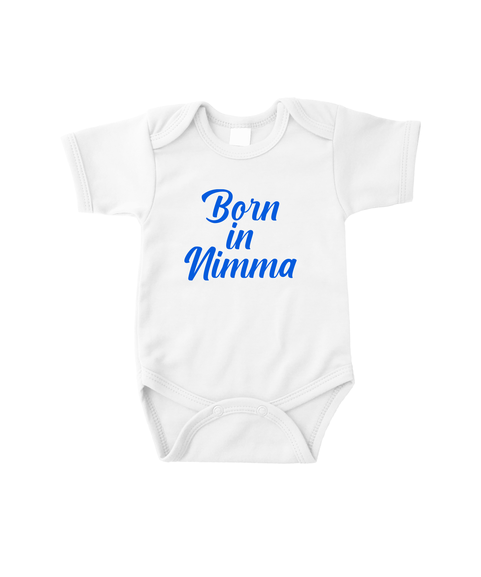 ILOVENIJMEGEN - Romper - Born In Nimma - White/blue