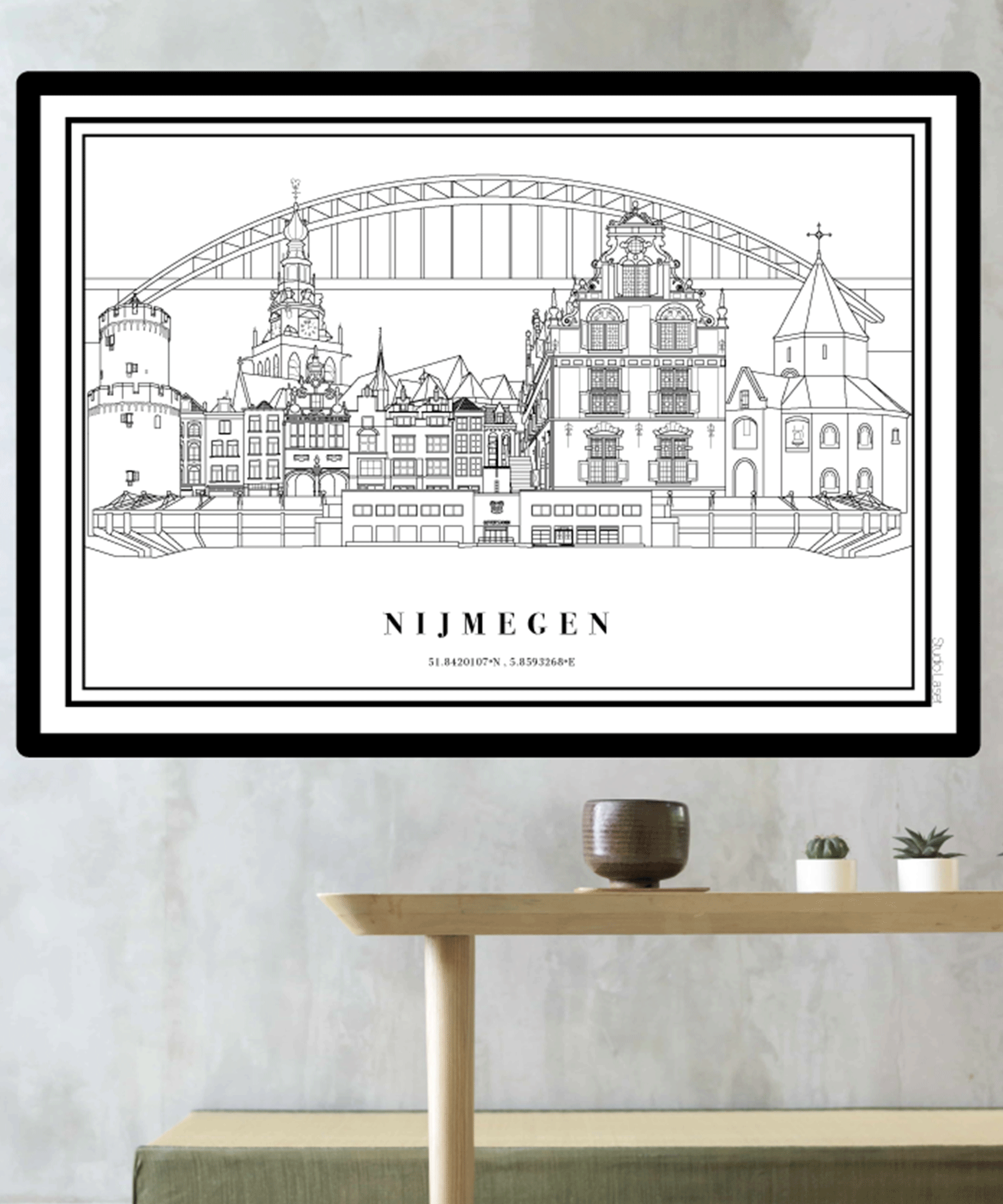 ILOVENIJMEGEN - Poster - Nijmegen - 21x30cm