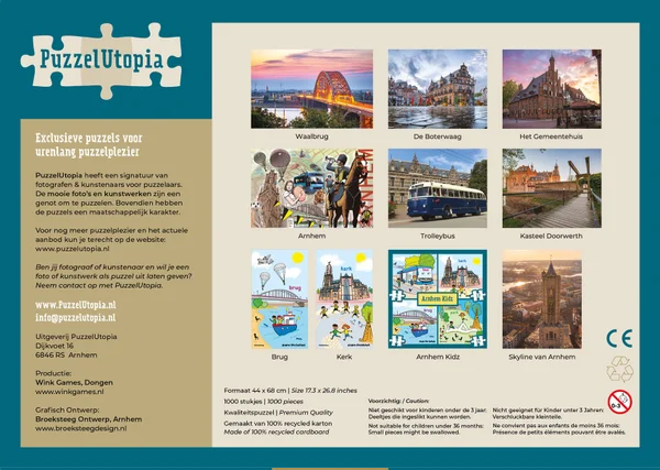 ILOVENIJMEGEN - Puzzel - Waalbrug Nijmegen