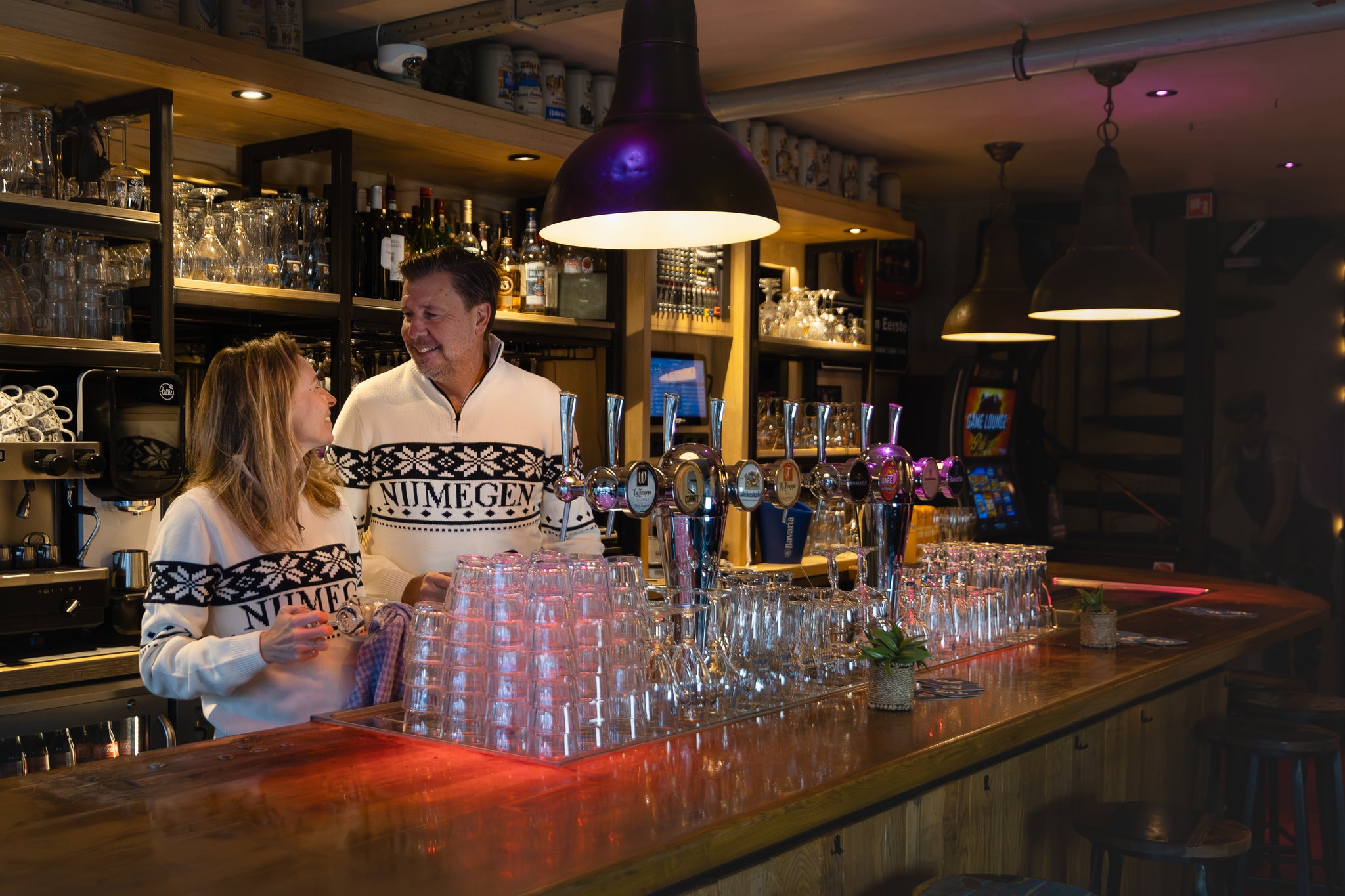 Nijmegen - Geen Foute Kersttrui - Off White/navy