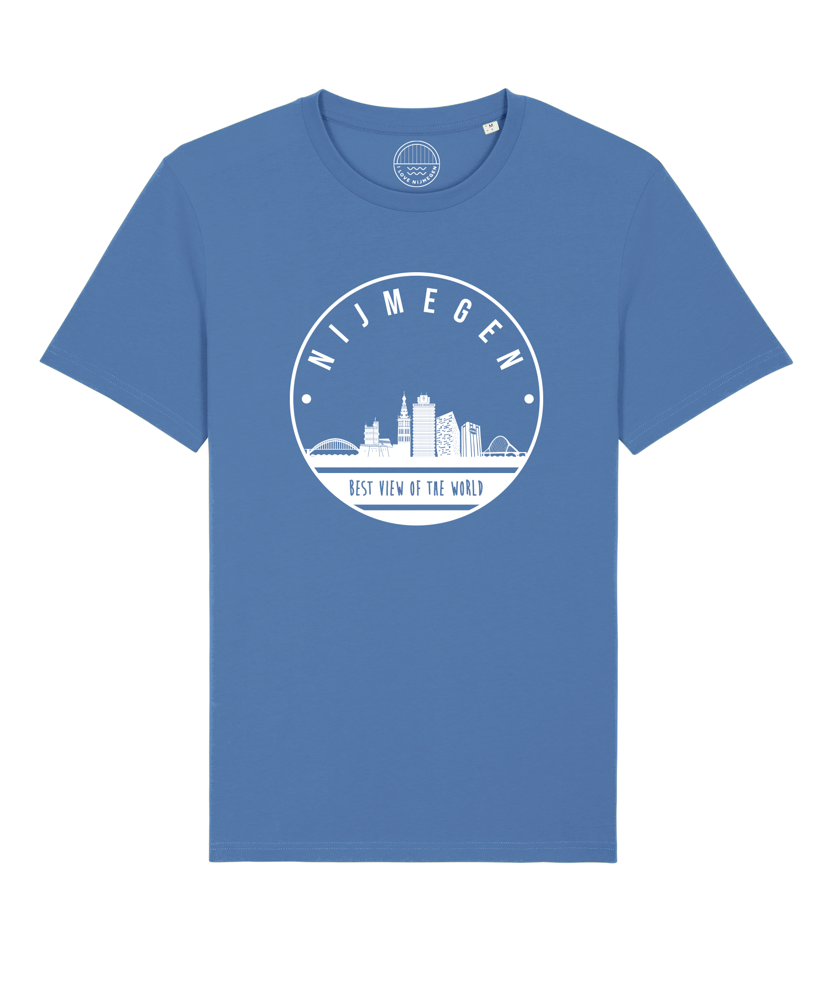 Nijmegen - View - T-shirt - Bright Blue