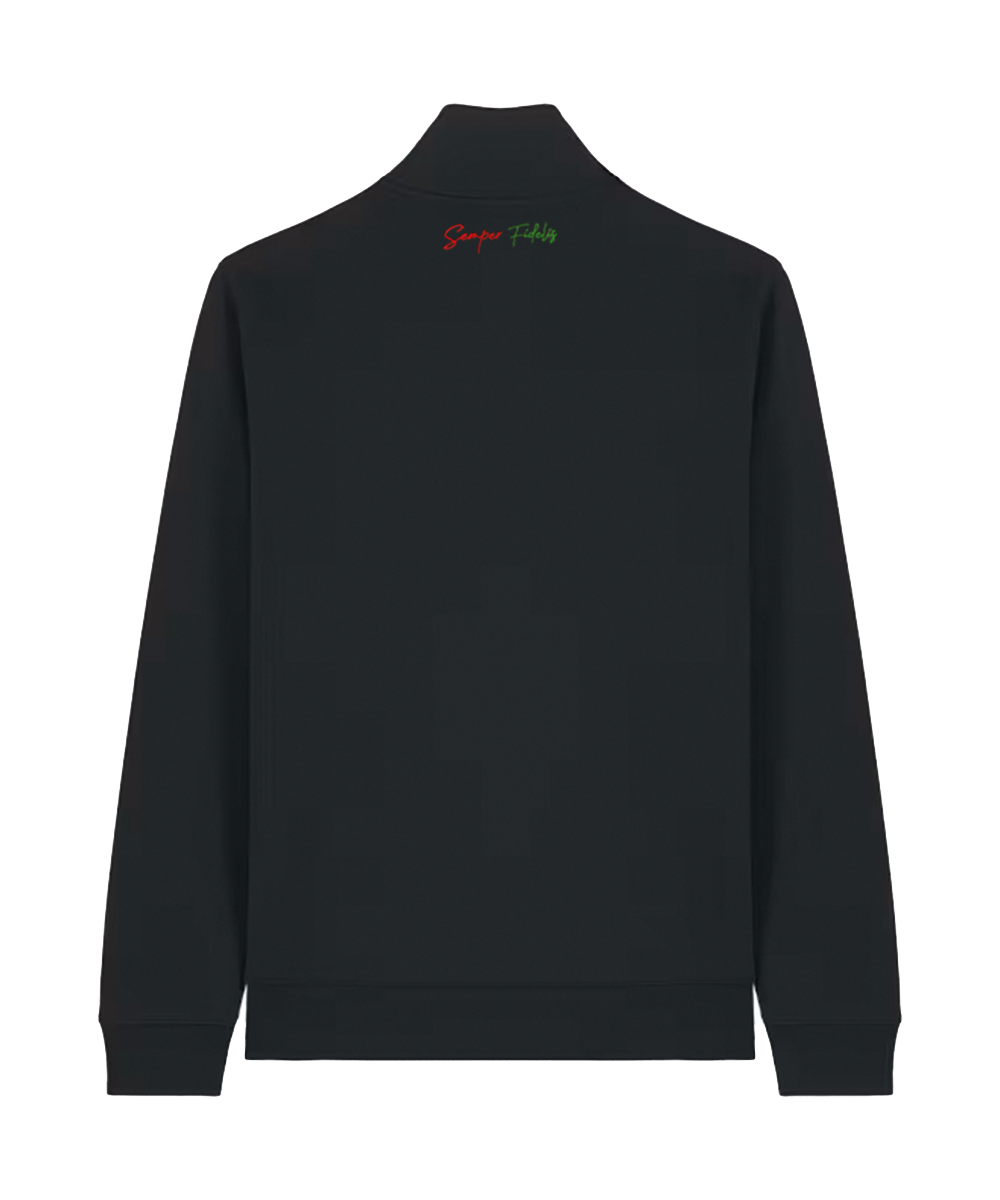 Nijmegen - Weer Trekken Wij Ten Strijde - Half Zip - Black