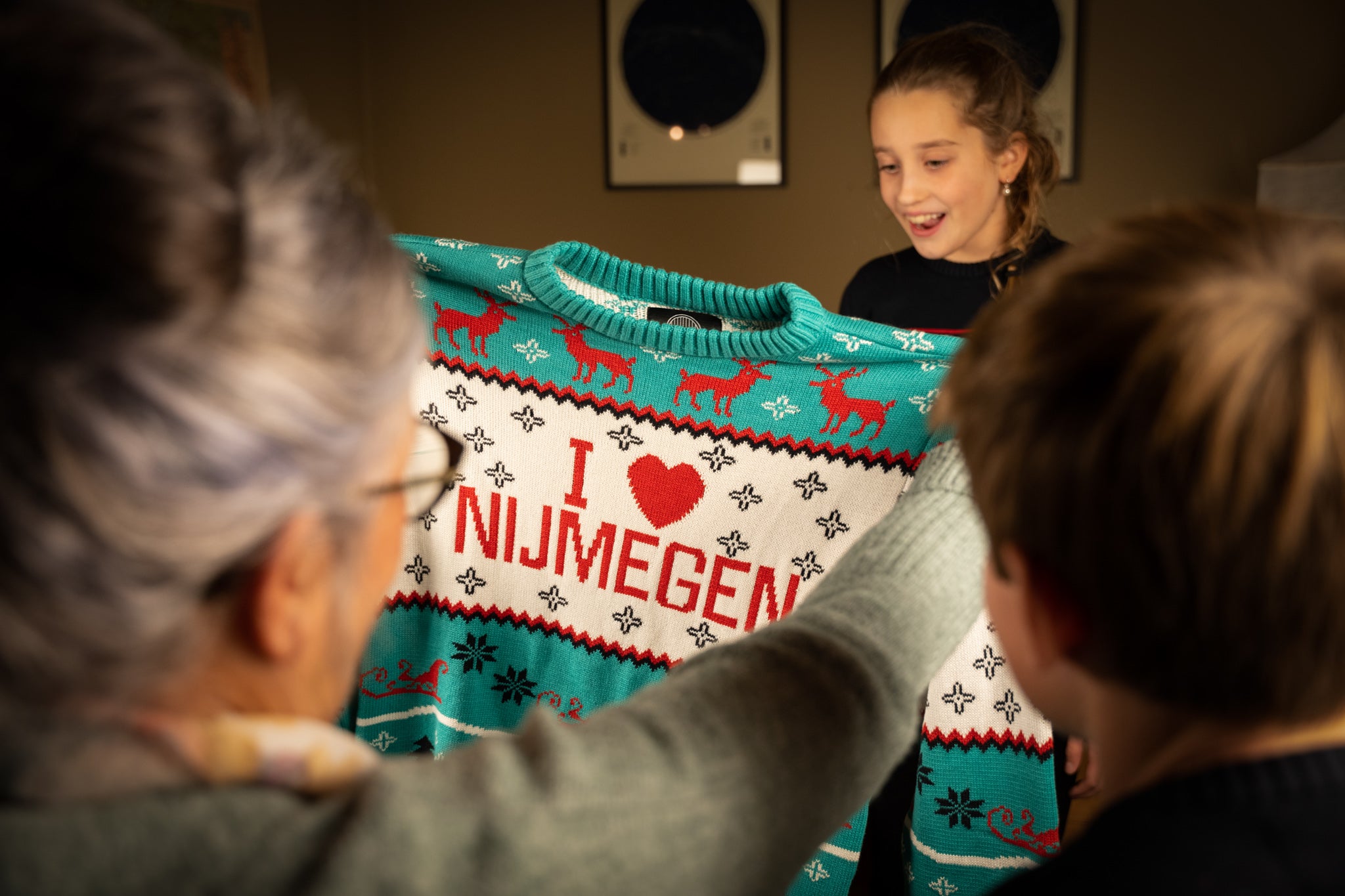 ILOVENIJMEGEN - Kersttrui - I Love Nijmegen
