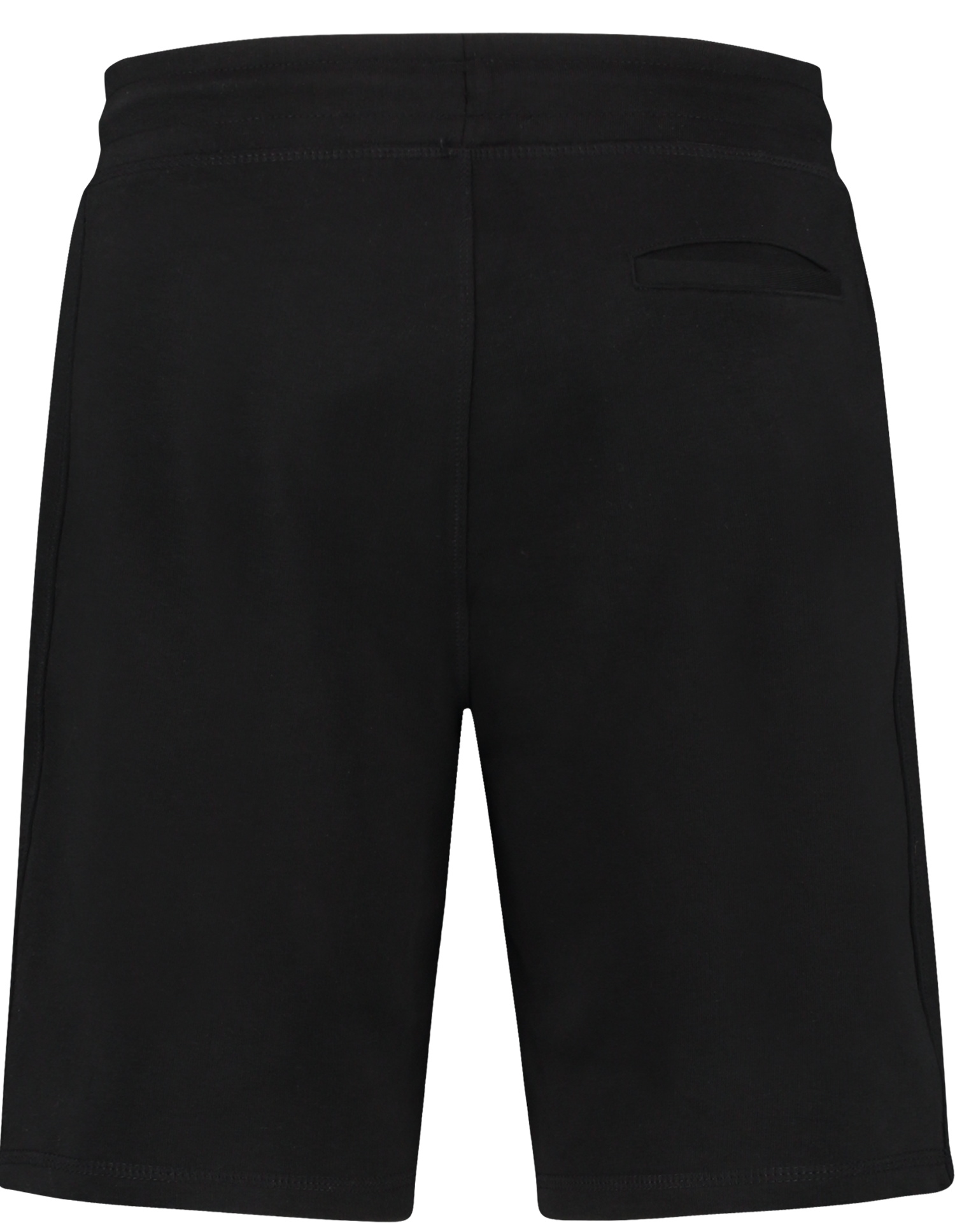 Zwarte jogging short met het Noviomagum logo in het zwart