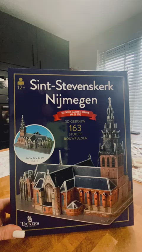 Mediaan Assortiment Belonend St Stevenskerk Nijmeegse 3d puzzel bij ILoveNijmegen